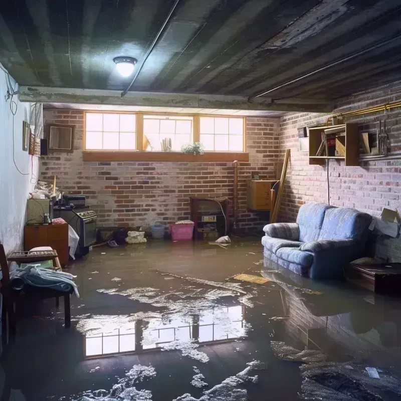 Flooded Basement Cleanup in Gramercy, LA